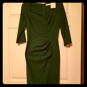 New dress vintage rayon stretch sz 8-10